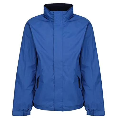 Regatta Dover Jacke XXXL - Königsblau/Marineblau - Funktionsjacke aus wasserfestem Hydrafort-Material, ideal für Outdoor-Aktivitäten. Mit flusenfreiem Fleecefutter und winddichtem Stoff für optimalen Komfort.