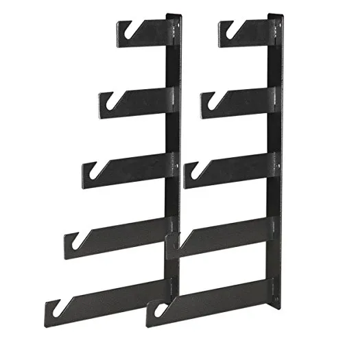 Walimex 2er-Set 5-fach Hintergrundhaken für Fotostudios - Fotostudio Zubehör mit 5-fach einstellbaren Haken für eine flexible und platzsparende Hintergrundaufhängung.