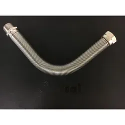Tucai - Edelstahl Anschlussschlauch Für Heizkessel Ag/ig 1/2' Dn12 300-600 Mm