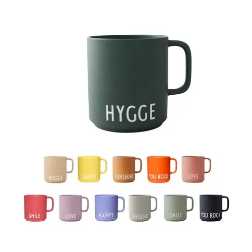 Kaffee- & Teebecher Grün von DESIGN LETTERS