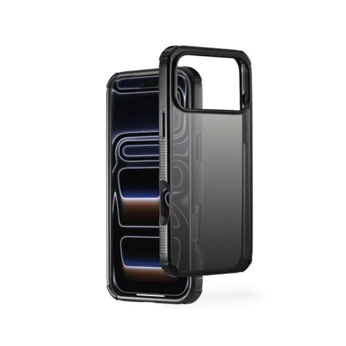 Hama Handyhülle Extreme Protect für Apple iPhone 17 Pro Max, Schwarz - Schützende Handyhülle für Apple iPhone 17 Pro Max, bietet extremen Schutz vor Stößen und Kratzern, ideal für aktive Nutzer.