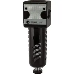 Filter »multifix« - PC-Behälter mit Schutzkorb - Druckluftzubehör mit 5 μm Filtration, BG 1, G 1/4 und hoher Druckbeständigkeit bis 16 bar, ideal für effiziente Luftreinigung.