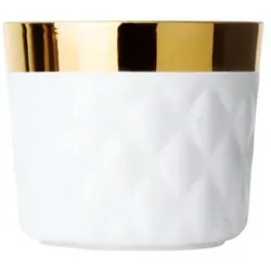 Fürstenberg Sieger Becher ohne Henkel - Sip of Gold - Thermobehälter aus feinstem Porzellan, ideal für stilvolles Trinken ohne Henkel und mit eleganter Goldverzierung.