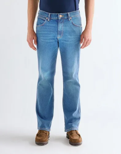 Wrangler Bootcut-Jeans Herren Jacksville - Modische Bootcut-Jeans für Herren aus 99% Baumwolle mit bis zu 2% Stretchanteil für optimalen Tragekomfort. Ideal für lässige Styles in der Freizeit.