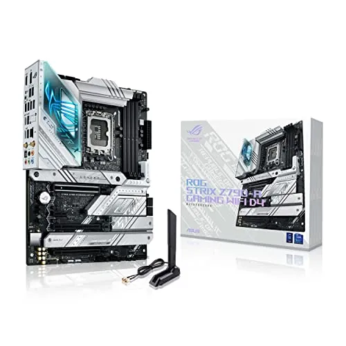 ASUS ROG Strix Z790-A Gaming WIFI D4 Mainboard - LGA1700, DDR4, 4x M.2, PCIe 5.0, WiFi 6E, AI Overclocking für ultimative Gaming-Leistung