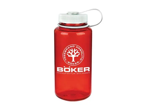 Trinkflasche Böker MF 1l Rot Nalgene