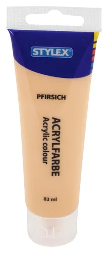 Acrylfarbe 83 ml Tube pfirsich matt Künstlerfarbe Farbe Stylex (23,98 EUR/l)