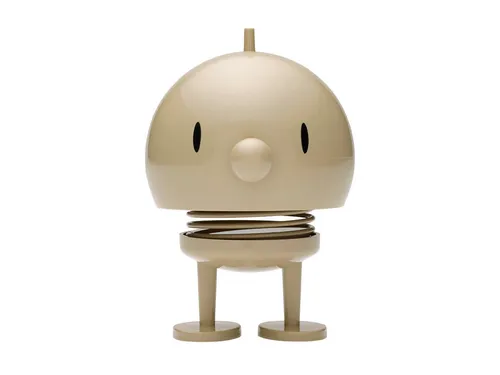 Classic Bumble Kleine Figur M Latte - Figuren & Skulpturen, bringt Freude und positive Energie in Ihr Zuhause mit ihrem fröhlichen Design und der spielerischen Hüpfbewegung.