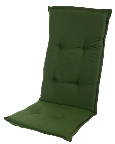 Sun Garden Hochlehnerauflage Hochlehner Naxos/Rio 50318-201 grün 117x49x6 cm Sun Garden, (1 St), Halteband verstellbar mit Bindebändern