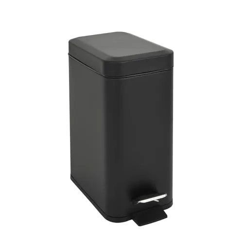 SVITA STM5 Treteimer 5L aus pulverbeschichtetem Stahl