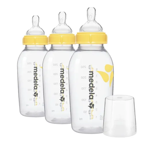 Medela Muttermilchflaschen-Set – 3 x 250 ml, BPA-frei, Spülmaschinenfest