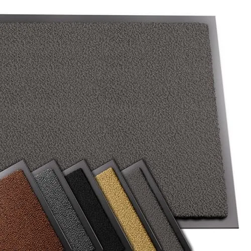 VOUNOT Anti-Rutsch-Fußmatte 60 x 90 cm für den Innen- und Außenbereich Anthrazit