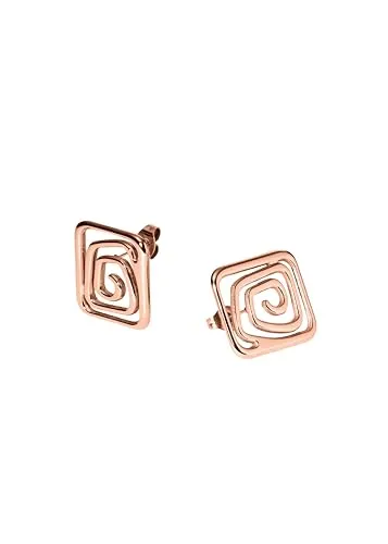 Purelei® Motions Ohrstecker – Spirales Design in Roségold in rosegold von PURELEI