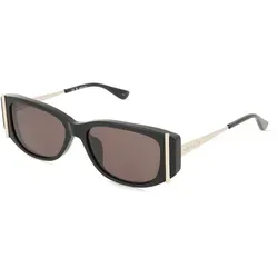 Produktbild Alexander McQueen AM0494SA Damen-Sonnenbrille Vollrand Oval Acetat-Gestell, schwarz