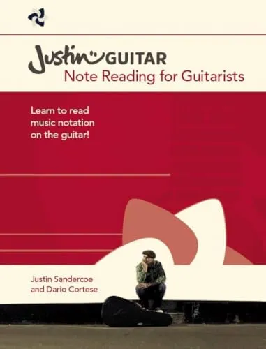Justinguitar.com Note Reading For Guitarists: Noten und Musiktheorie für Gitarre