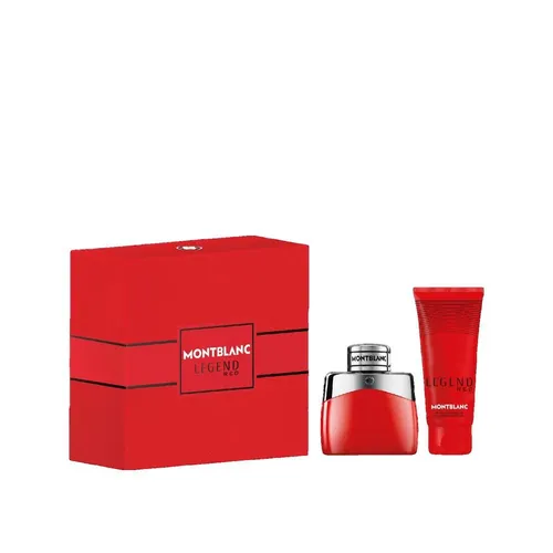 Montblanc Legend Red EDP Set 50 ml + 100 ml Shower Gel - Geschenkset mit Montblanc Legend Red EDP und passendem Duschgel, perfektes Duo für einen frischen Duft und verwöhnende Pflege.