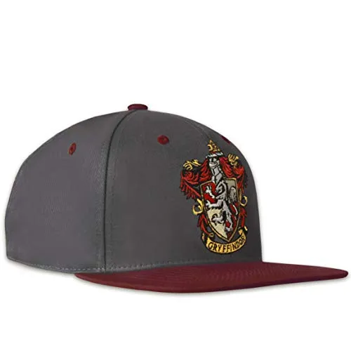 Logoshirt® Harry Potter Gryffindor Snapback Cap - Offizielles Design - Lizenziertes Harry Potter Snapback Cap mit auffälliger Gryffindor-Stickerei. Hergestellt aus 100% hochwertiger Baumwolle, verstellbar für optimalen Tragekomfort. Ideal für Fans und als modisches Accessoire.