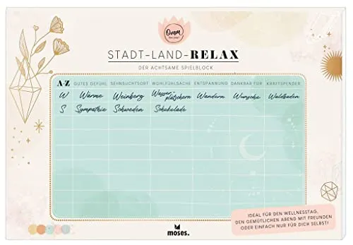 Produktbild moses. Stadt-Land-Relax-Block