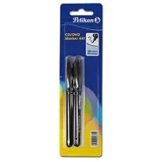 Pelikan CD/DVD Marker 441 Blau/Schwarz 2er Blister von Pelikan