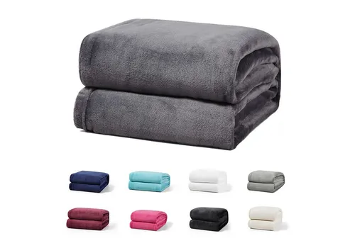 Wohndecke Luxury Kuscheldecke, 150x200 cm, 220x240 cm, 230x270 cm, Buymax, super weiche Fleece-Tagesdecke, Sofadecke