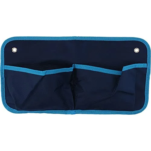 cartrend Caravan Hängetasche für Wohnwagen, Wohnmobil, Faltwagen, zu Hause, in der Garage, auf dem Boot, Hänge-Organizer mit 2 Fächern, Maße 40 cm x 20 cm