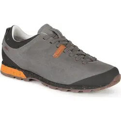 AKU Alltag-Travelschuhe Bellamont III Low GTX - Wasserdichte Herren-Schuhe in Grau, Größe 46,5 (12) - Wanderschuhe mit umweltfreundlichen Materialien, ideal für Reisen und Freizeit, hergestellt in Europa und mit Gore-Tex-Laminat für besten Wetterschutz.