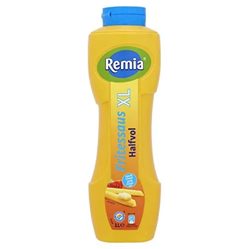 Remia | Fritessaus Halfvol | XL Tube | 1000 ml