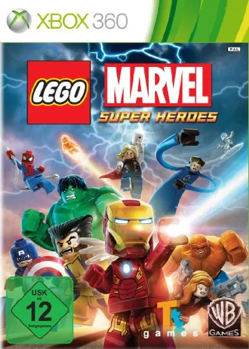 Lego Marvel Super Heroes für XBOX 360 - NEU/SEALED - PC- & Videospiele, erlebe die Abenteuer deiner Lieblingshelden in einem spannenden LEGO-Universum, ideal für Fans ab 12 Jahren.