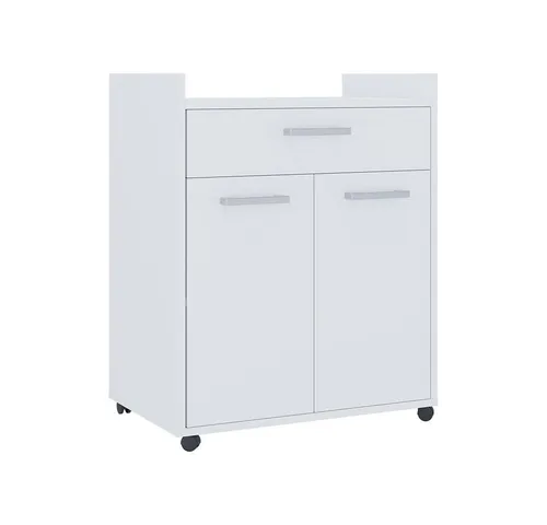 Vicco Rollcontainer Ansel, Weiß, 60 x 40 cm mit Schubladen in weiß von Vicco