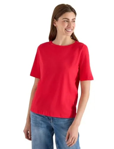 Kurzarm T-Shirt aus Reiner Baumwolle von CECIL