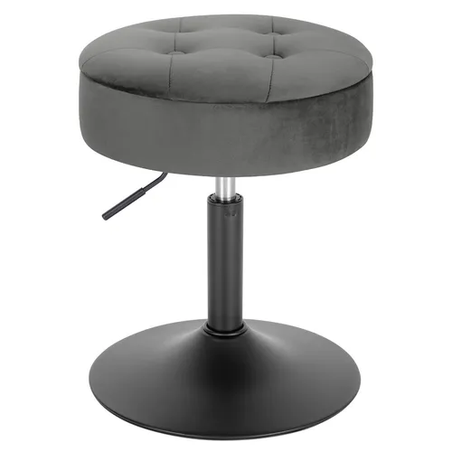 WOLTU Verstellbarer Sitzhocker Stuhl in grau von WOLTU