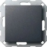 Blindabdeckung mit Tragring, nur für Schraubbefestigung, System 55, Typ 026828 anthrazit, Retail