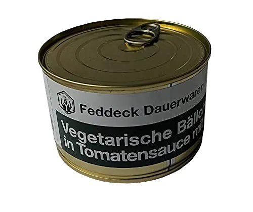 Fertiggericht Dose vegetarische Bällchen mit Nudeln, 400 g