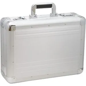 ALUMAXX Aktenkoffer TAURUS Aluminium silber 46x16x34 cm in silber von Alumaxx