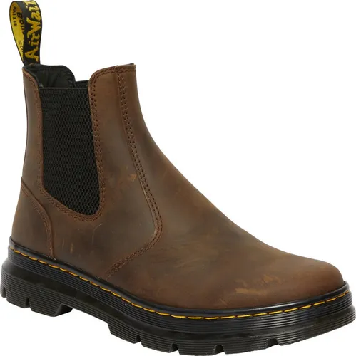 Dr. Martens Embury Chelseaboots für Herren, Gr. 38, dunkelbraun - Klassische Herren-Wanderschuhe aus hochwertigem Leder mit innovativer Air Cushion Dämpfung für optimalen Komfort und Halt auf jedem Terrain.