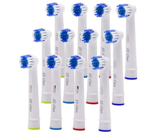ZZ-Clan Aufsteckbürsten kompatibel mit Oral-B