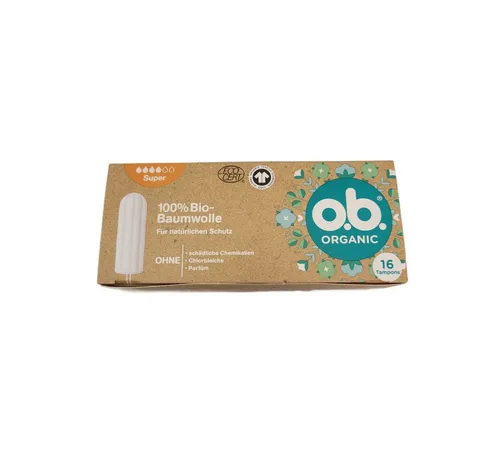Tampons O.B. organic super 16er Pack