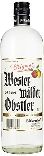 BIRKENHOF Brennerei | Westerwälder Obstler | (1 x 1l ) - 38 % vol.