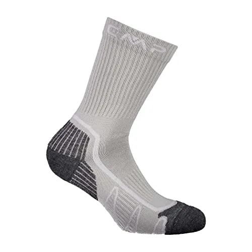CMP - Trekking Sock Poly Mid, Unisex, Stone-Bianco, 39/42