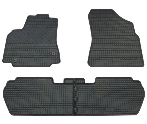 Gummifußmatten für Peugeot Partner + Citroen Berlingo II Gummimatten Fußmatten