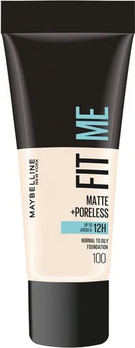 MAYBELLINE NEW YORK Foundation FIT ME! MATTE + PORELESS MAKE-UP, für einen natürlich mattierten Teint, leichte bis mittlere Deckkraft