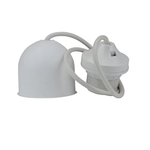 Unitec Lampenpendel mit Fassung E27, weiß