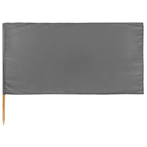 Produktbild Strandzaun Wandschirm Sichtschutz, Strand Abdeckung 6 Meter H 100 cm Glatt Grau, aus Polyester und Holz, Schutz vor Wind und Sand, sorgt für Privatsphäre, leicht zu montieren, Urlaubsausrüstung