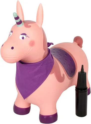 Small Foot Hüpfspielzeug Hüpftier Einhorn - Bewegungsförderndes Spielzeug - Hüpfgeräte für drinnen und draußen, ideal zur Förderung von Muskulatur und Gleichgewicht – das zauberhafte Einhorn begeistert Kinder und sorgt für aktiven Spielspaß!