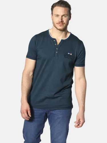 Jan Vanderstorm T-Shirt HAFTOR mit modischen Kontrasten