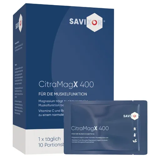 Savixor CitraMagX, Magnesium 400 Pulver, Sachet