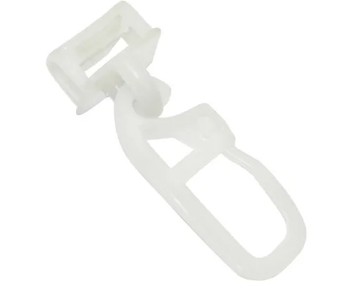 Klickgleiter Maxi mit Faltenlegehaken für 6 mm Laufkanal