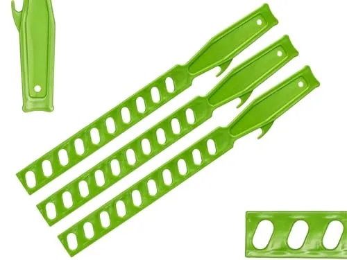 ToolSpace 3 Stück Farbrührstab Grün