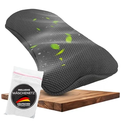 BURADIA Badewannenkissen inkl. Wäschenetz