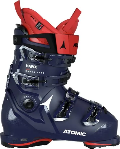 Atomic Hawx Magna 120 S GW Skischuh - royal blue/red - All-Mountain-Skischuh mit breiter Passform, Thermoanpassung und anpassbarem Flex für optimale Leistung und Komfort auf der Piste.
